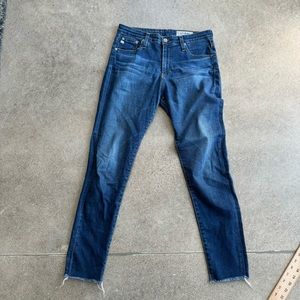 Adriano Goldschmied Farrah ankle raw edge 28 R jeans